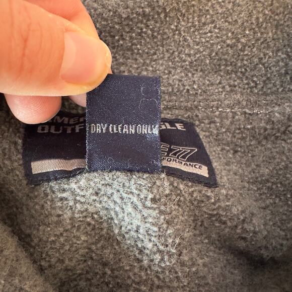 American Eagle AE77 Performance Men’s 1/4 Zip 100% Lambswool Sweater Size L - Picture 8 of 8